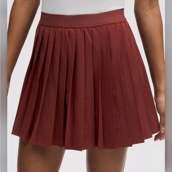 lululemon athletica Dresses & Skirts - Lululemon High-Rise Long* Pleated tennis skirt in Rockwood 8
